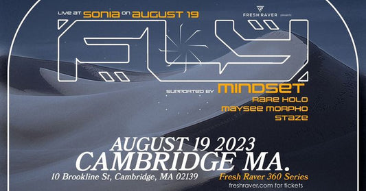 Fresh Live Presents: Fly, Mindset, Rare Holo, Maysee Morpho, Staze [A 360° Rave] | 18+  | Boston 8.19.23 (Staze)
